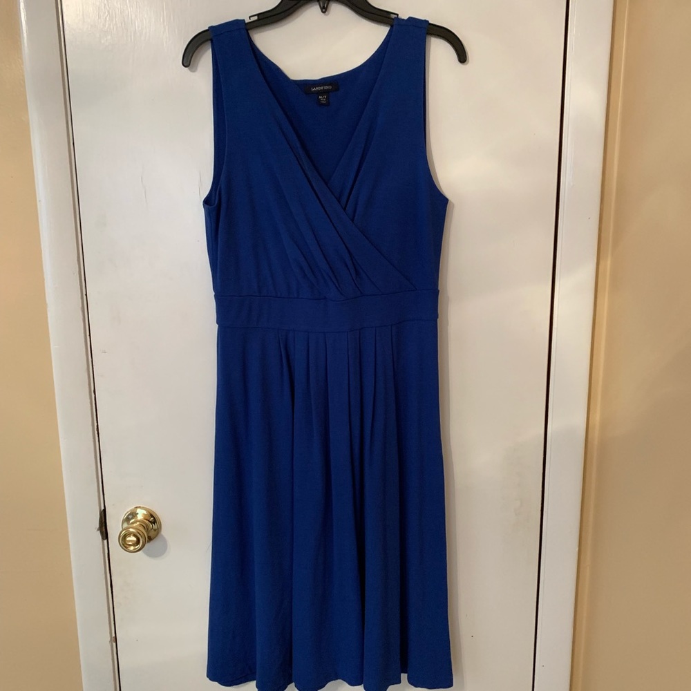 Lands End Fit and Flare Dress